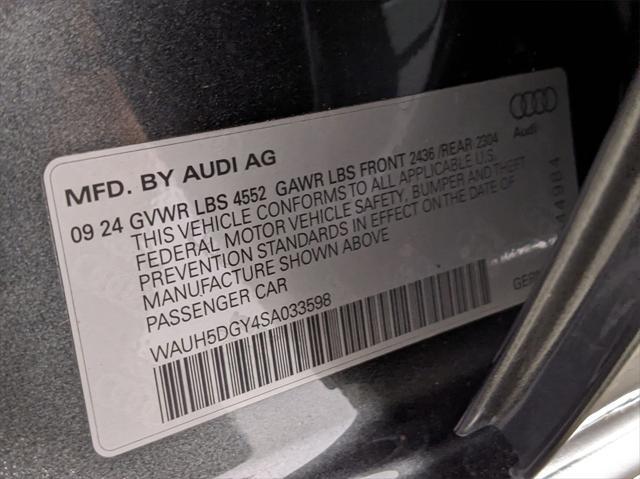 new 2025 Audi S3 car, priced at $61,060