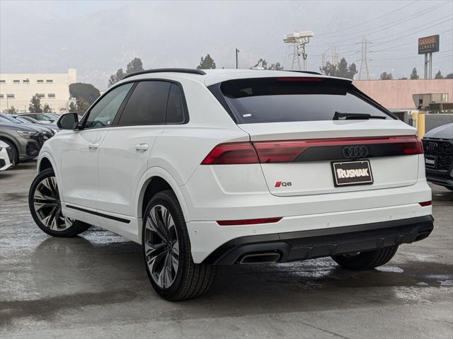 new 2025 Audi Q8 car, priced at $84,175