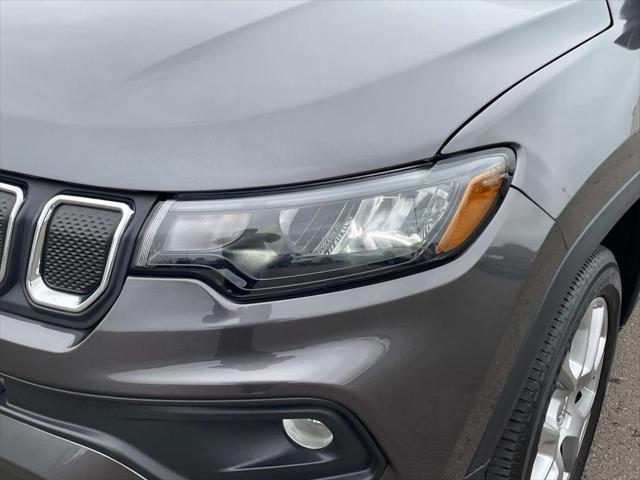 used 2022 Jeep Compass car, priced at $22,697
