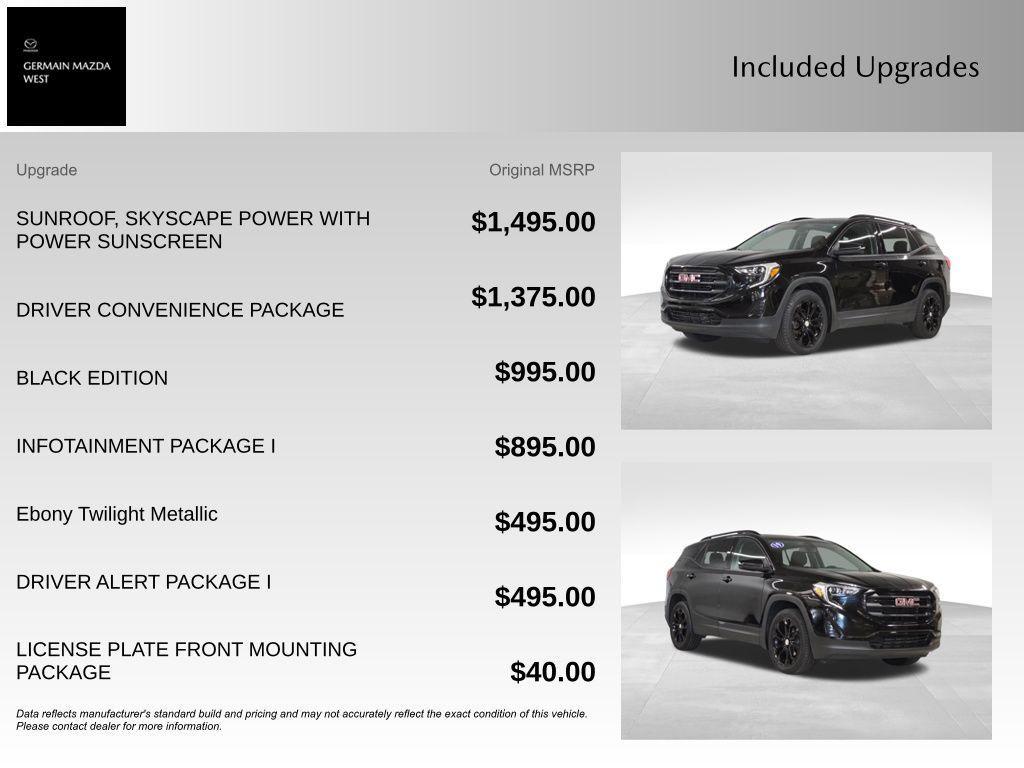 used 2019 GMC Terrain car, priced at $15,595
