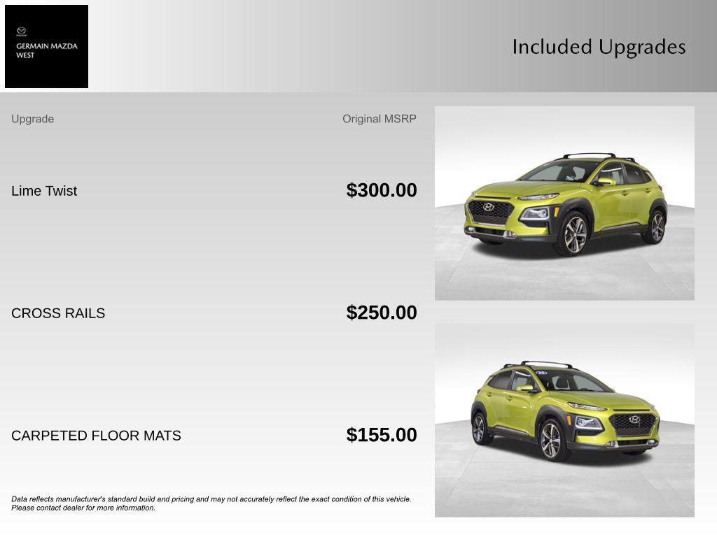 used 2020 Hyundai Kona car, priced at $15,997