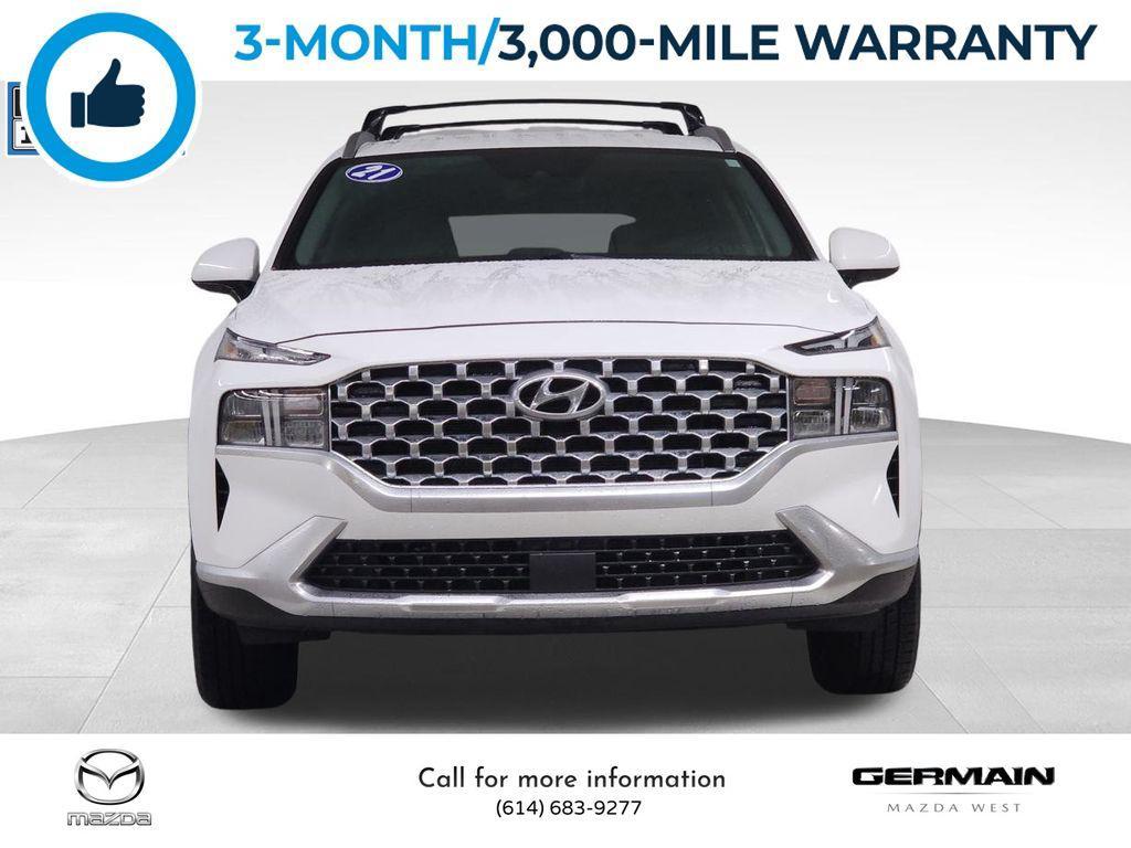 used 2021 Hyundai Santa Fe car, priced at $18,499