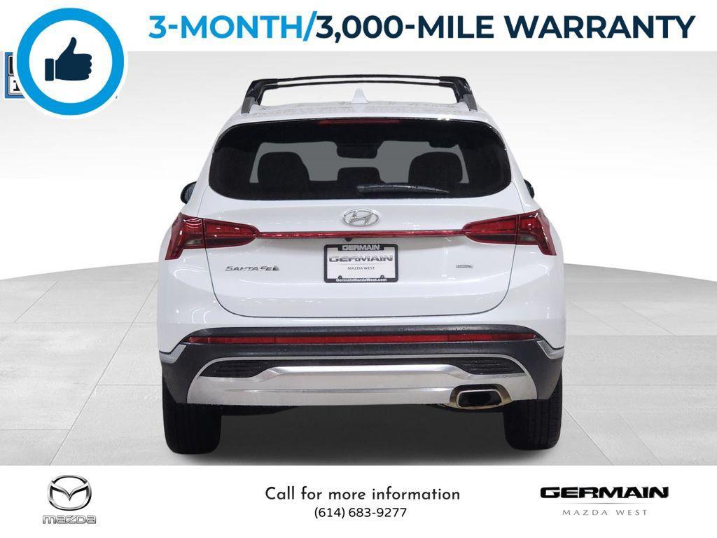 used 2021 Hyundai Santa Fe car, priced at $18,499
