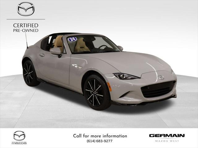 used 2024 Mazda MX-5 Miata RF car, priced at $35,197