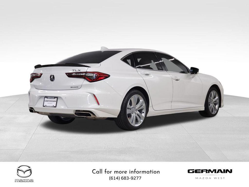 used 2021 Acura TLX car, priced at $26,499