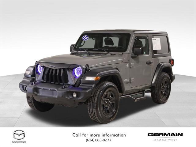 used 2019 Jeep Wrangler car, priced at $22,206