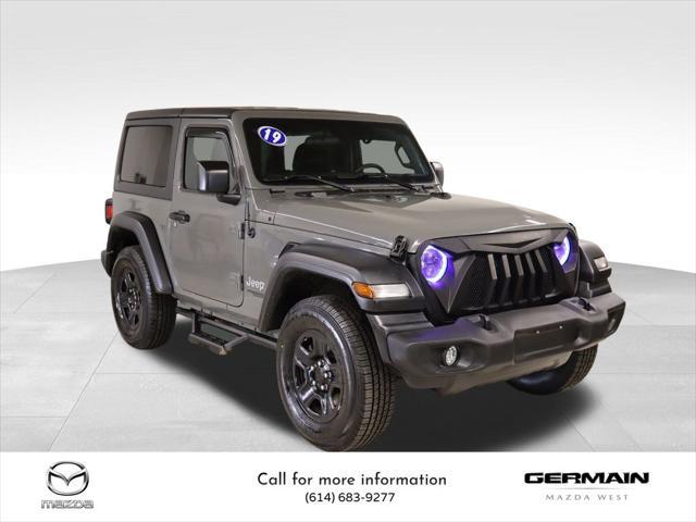 used 2019 Jeep Wrangler car, priced at $22,206