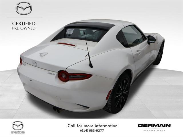 used 2024 Mazda MX-5 Miata RF car, priced at $32,301