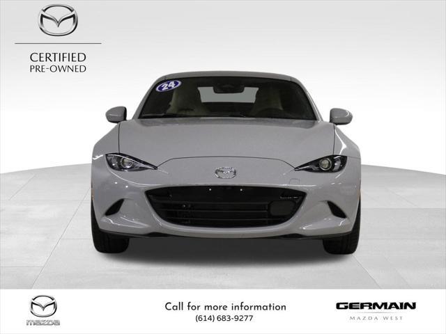 used 2024 Mazda MX-5 Miata RF car, priced at $32,585