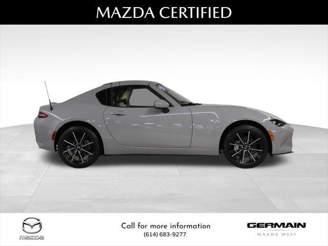 used 2024 Mazda MX-5 Miata RF car, priced at $34,981