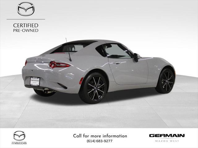 used 2024 Mazda MX-5 Miata RF car, priced at $32,585