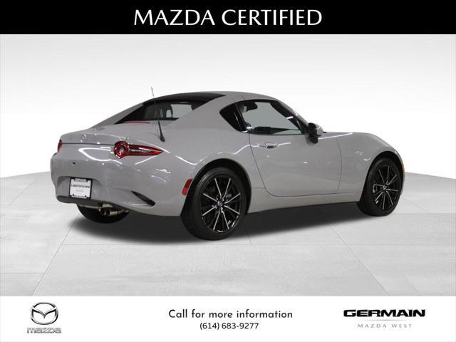 used 2024 Mazda MX-5 Miata RF car, priced at $34,981