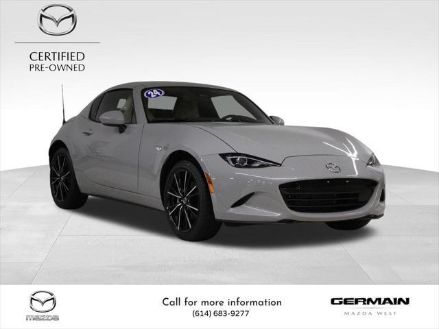 used 2024 Mazda MX-5 Miata RF car, priced at $32,585