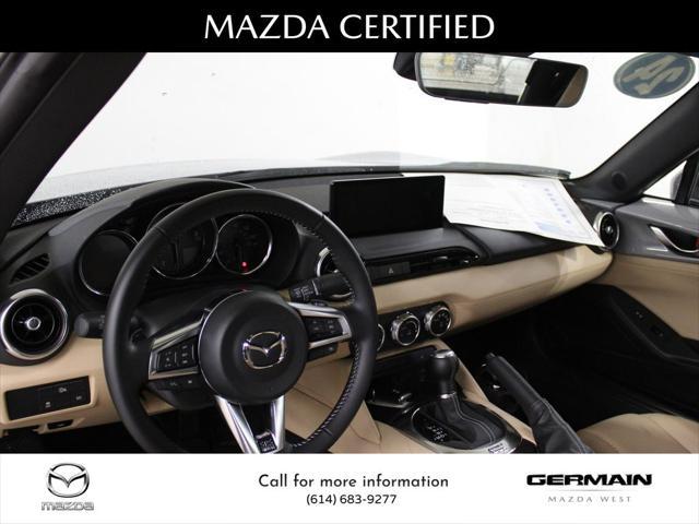 used 2024 Mazda MX-5 Miata RF car, priced at $34,981