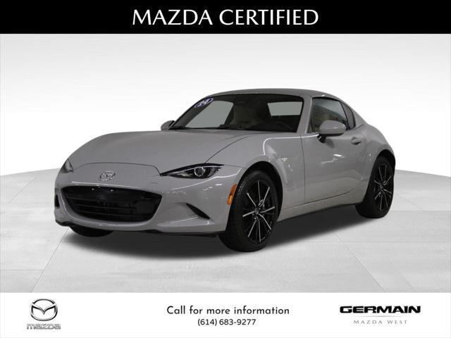 used 2024 Mazda MX-5 Miata RF car, priced at $34,981