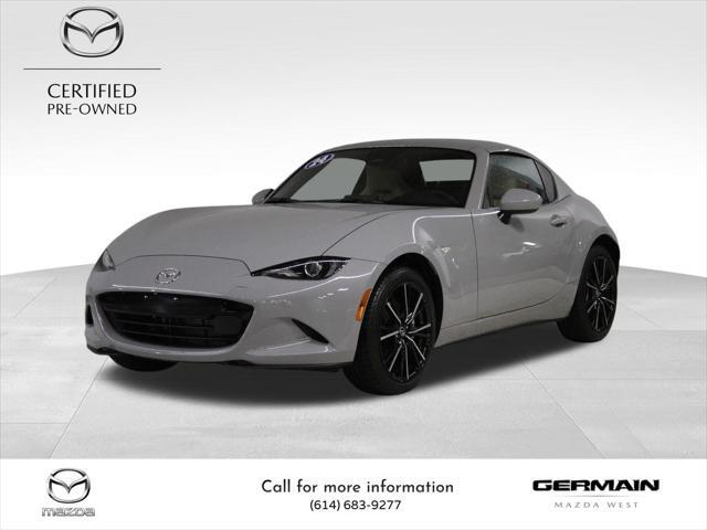 used 2024 Mazda MX-5 Miata RF car, priced at $32,585