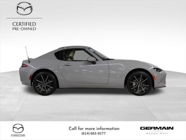 used 2024 Mazda MX-5 Miata RF car, priced at $32,585