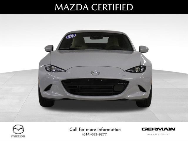 used 2024 Mazda MX-5 Miata RF car, priced at $34,981