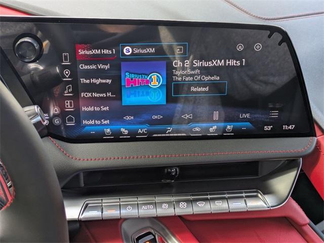 new 2026 Chevrolet Corvette car, priced at $92,430