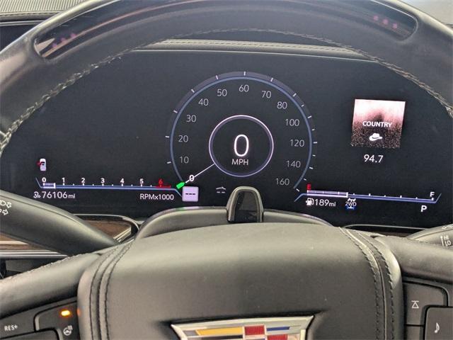 used 2023 Cadillac Escalade ESV car, priced at $71,742