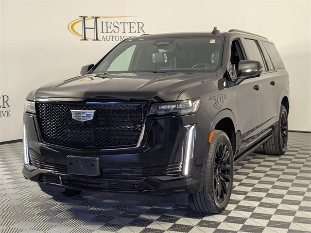 used 2023 Cadillac Escalade ESV car, priced at $71,742