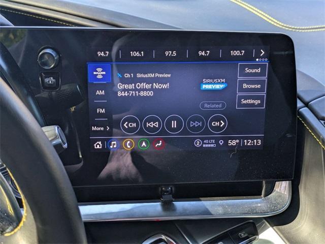 used 2023 Chevrolet Corvette car, priced at $69,633