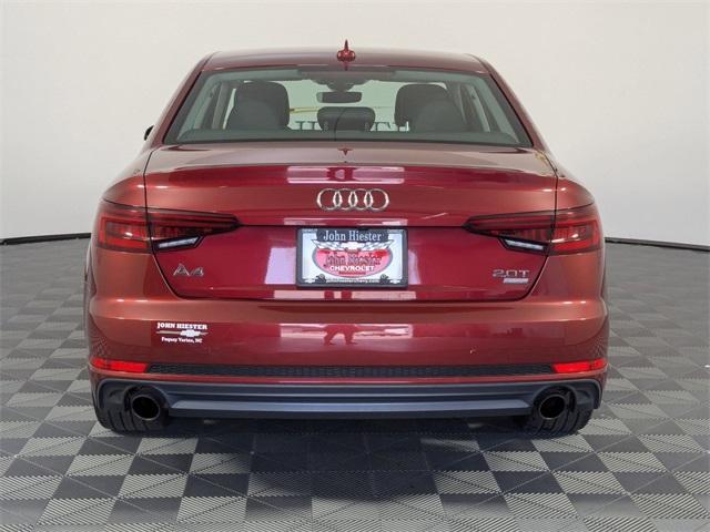 used 2018 Audi A4 car, priced at $17,544