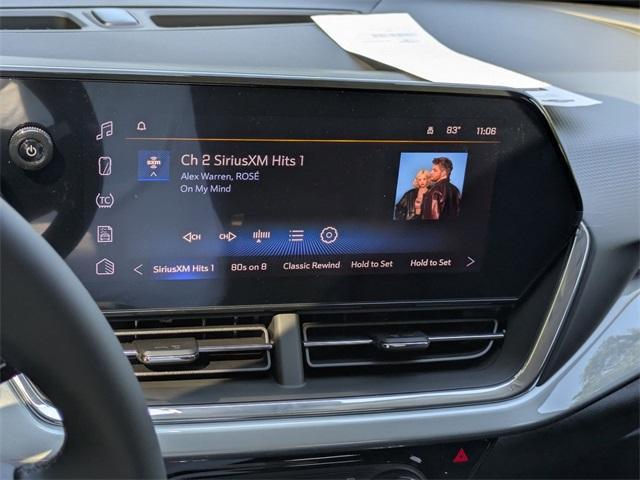 new 2025 Chevrolet Trax car, priced at $24,750