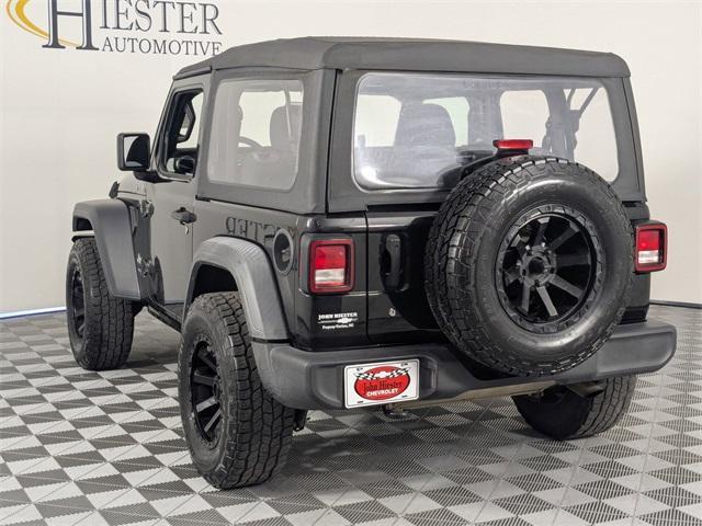 used 2018 Jeep Wrangler car, priced at $21,543