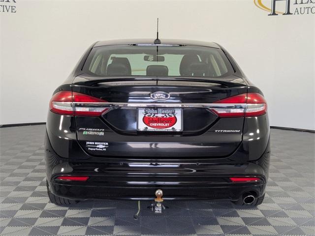 used 2018 Ford Fusion Energi car, priced at $15,125