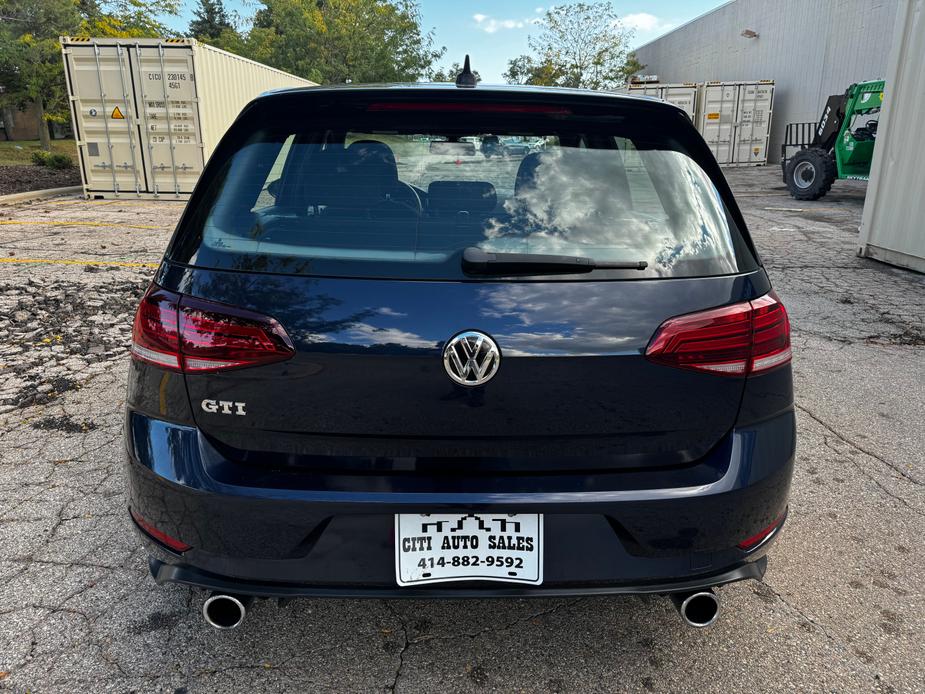 used 2018 Volkswagen Golf GTI car, priced at $17,900