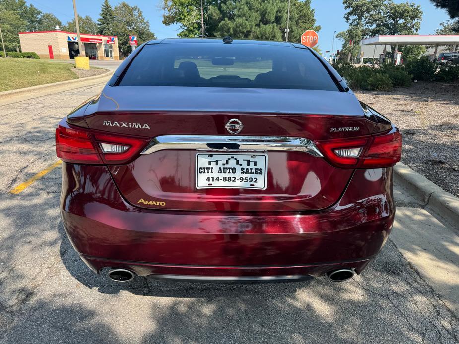 used 2018 Nissan Maxima car, priced at $15,900