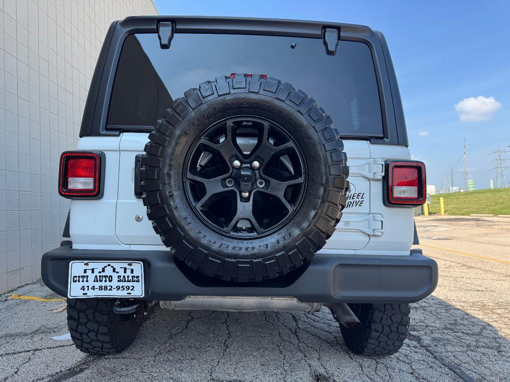 used 2022 Jeep Wrangler Unlimited car, priced at $22,999
