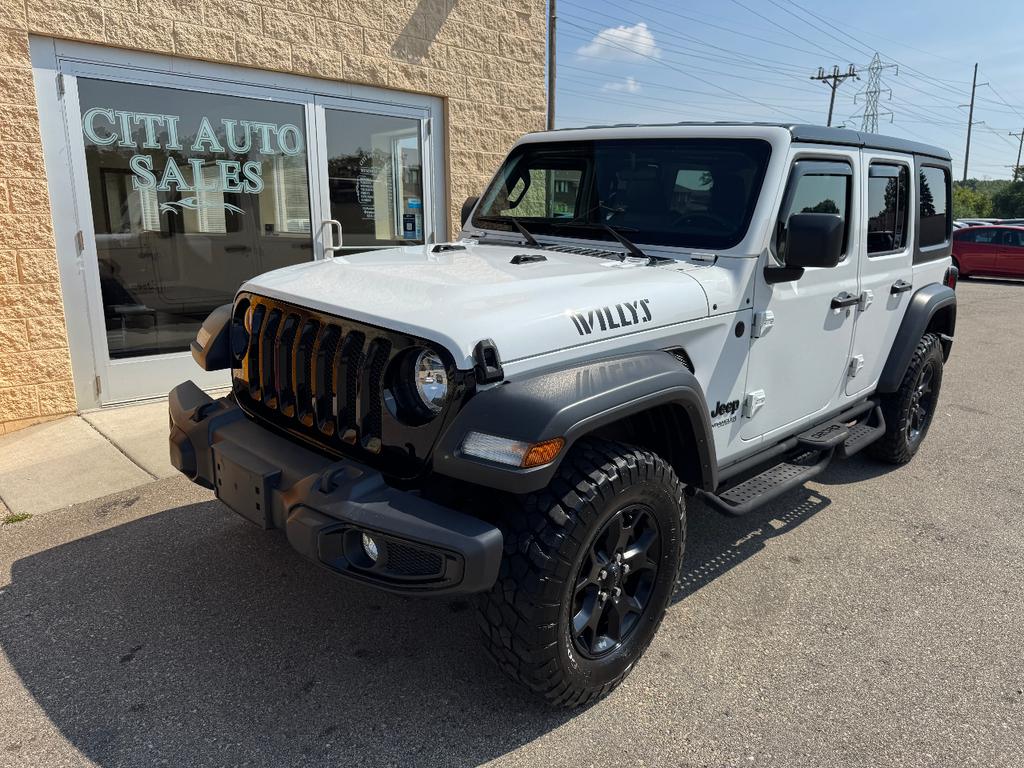used 2022 Jeep Wrangler Unlimited car, priced at $22,999