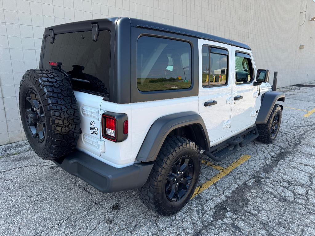 used 2022 Jeep Wrangler Unlimited car, priced at $22,999