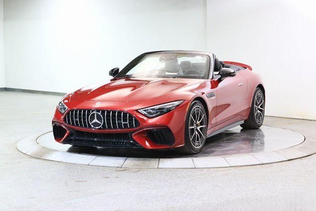 used 2022 Mercedes-Benz AMG SL 55 car, priced at $86,999