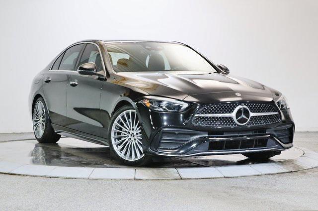 used 2022 Mercedes-Benz C-Class car, priced at $35,999