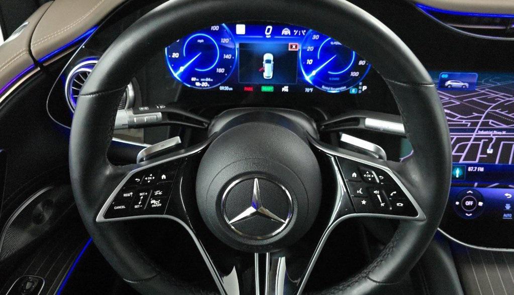 used 2024 Mercedes-Benz EQS 450 car, priced at $79,999