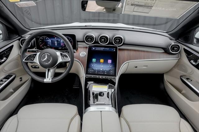 new 2025 Mercedes-Benz C-Class car, priced at $53,530