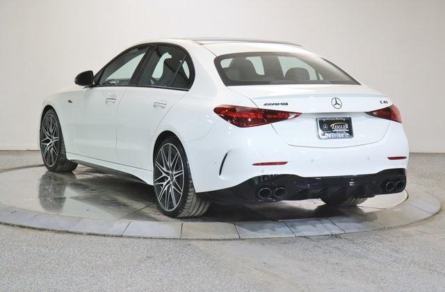 used 2023 Mercedes-Benz AMG C 43 car, priced at $53,999