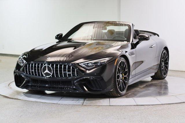 used 2022 Mercedes-Benz AMG SL 55 car, priced at $91,999