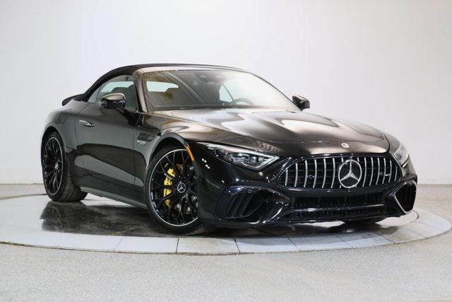 used 2022 Mercedes-Benz AMG SL 55 car, priced at $91,999