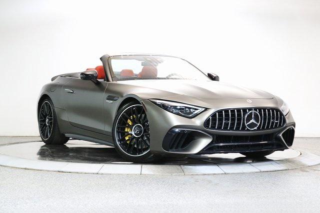 used 2022 Mercedes-Benz AMG SL 55 car, priced at $89,999