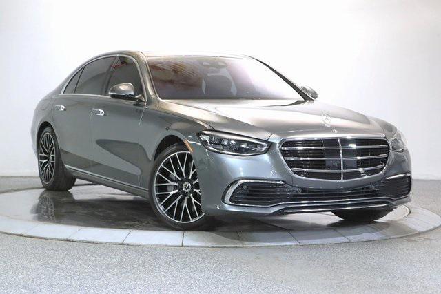 used 2022 Mercedes-Benz S-Class car, priced at $73,999