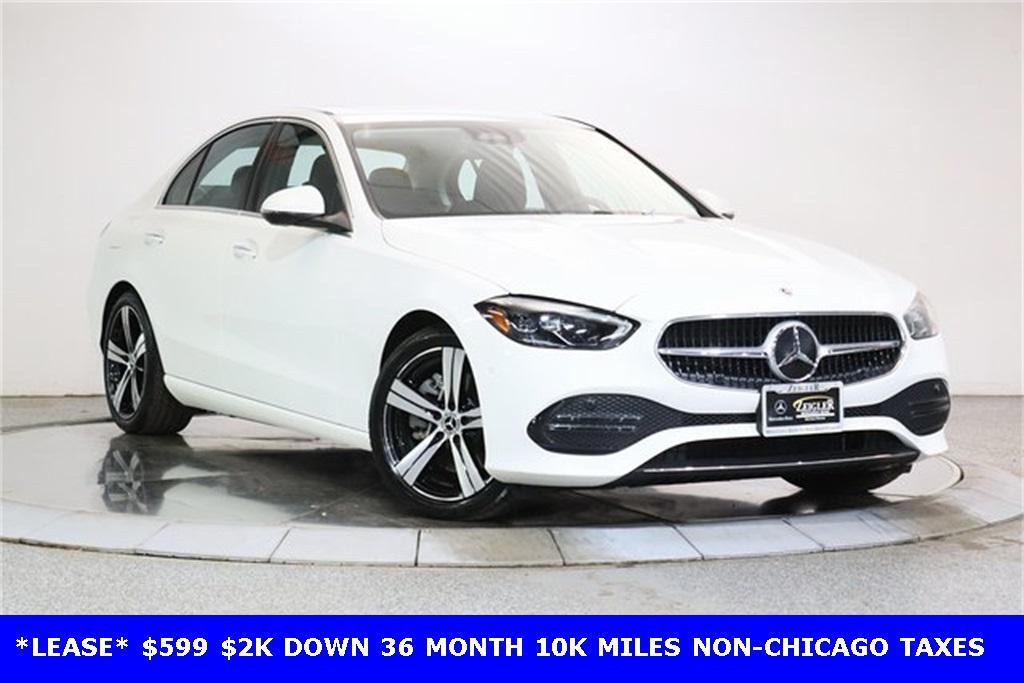 used 2025 Mercedes-Benz C-Class car, priced at $41,999
