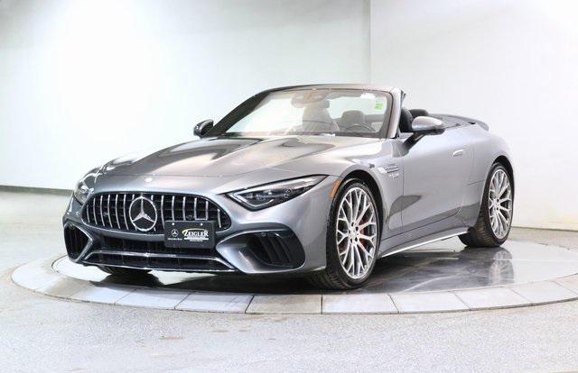 used 2023 Mercedes-Benz AMG SL 55 car, priced at $89,999