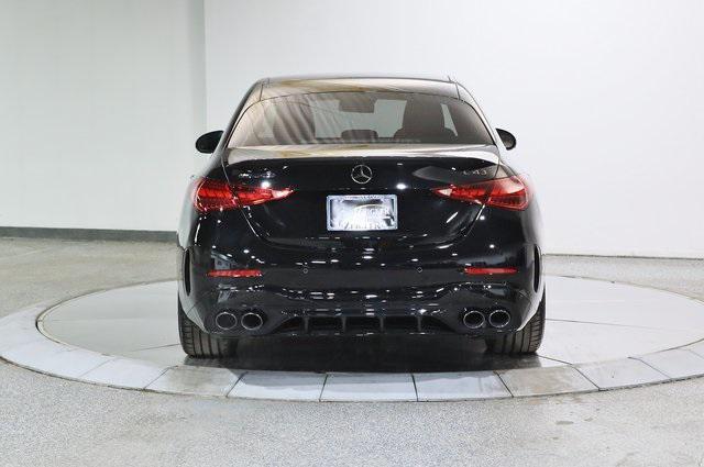 used 2023 Mercedes-Benz AMG C 43 car, priced at $56,999