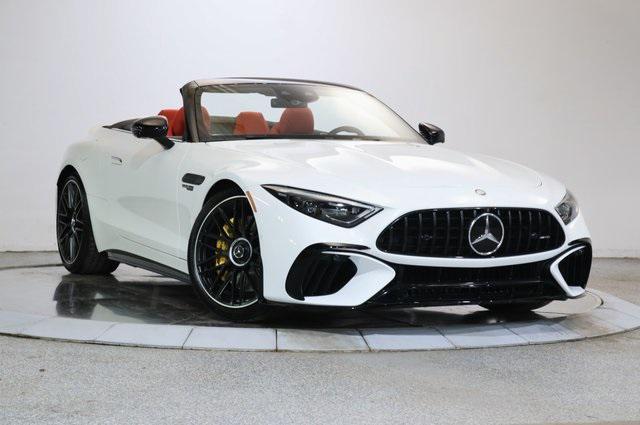 used 2023 Mercedes-Benz AMG SL 63 car, priced at $133,999