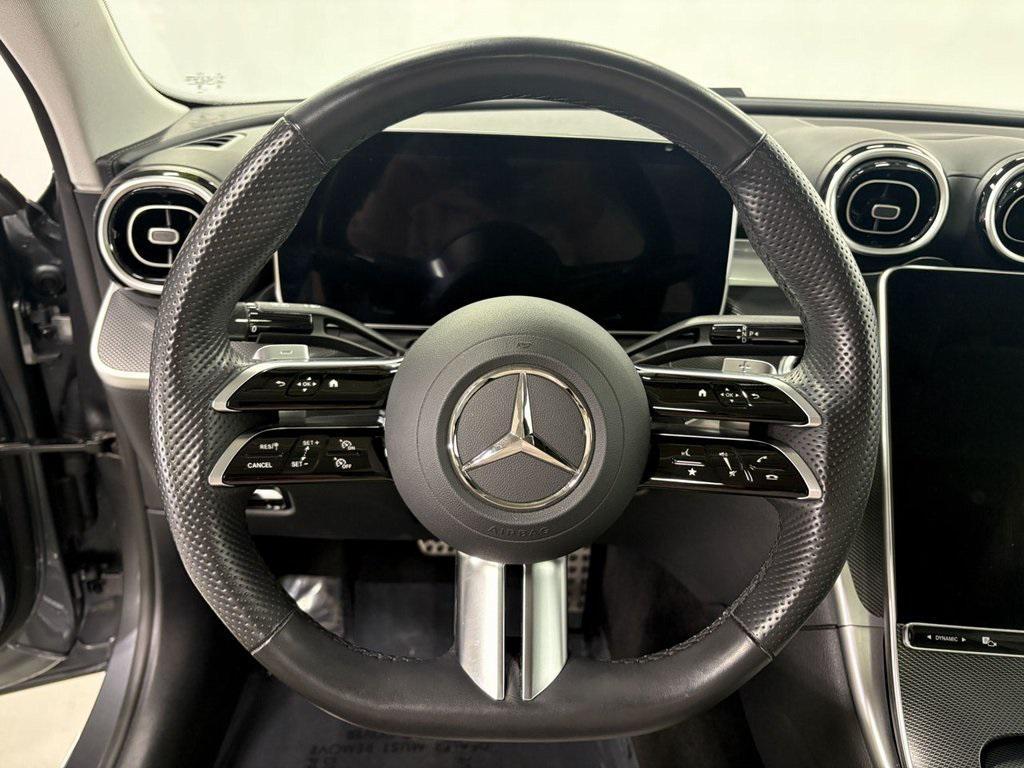 used 2024 Mercedes-Benz C-Class car, priced at $37,999