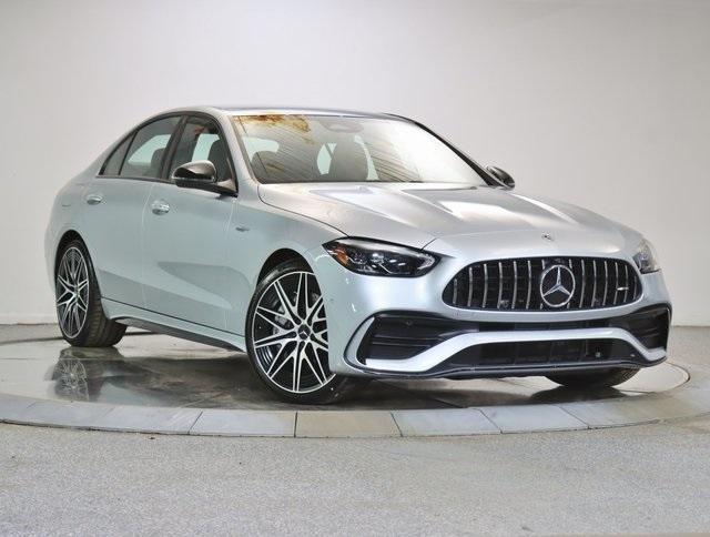 used 2023 Mercedes-Benz AMG C 43 car, priced at $54,499